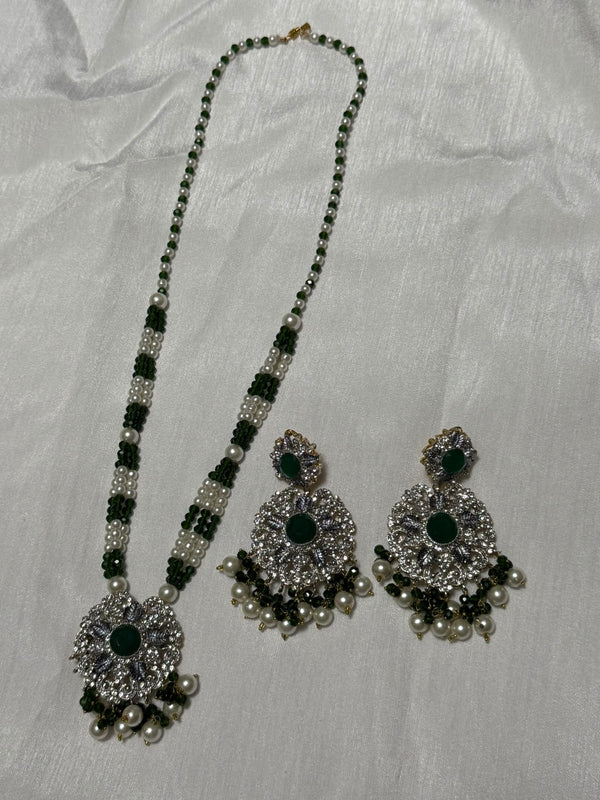 Black Bead Mangalsutra Set